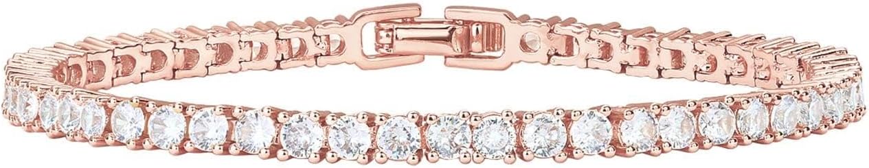 3mm Cubic Zirconia Classic Tennis Bracelet